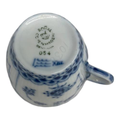 ROYAL COPENHAGEN (ロイヤル・コペンハーゲン) デミタスカップ＆ソーサー ブルーフルーテッド・フルレース