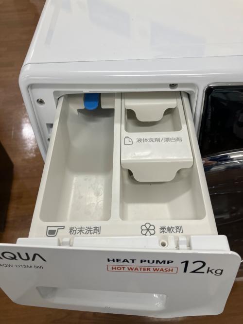 AQUA (アクア) ドラム式洗濯乾燥機 AQW-D12M 2022年製