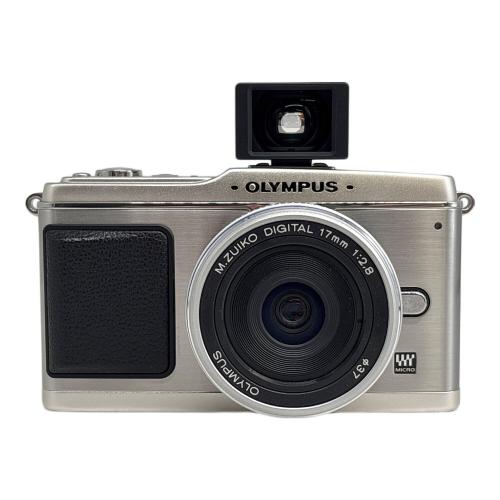 OLYMPUS (オリンパス) ミラーレス一眼カメラ E-P1 パンケーキレンズキット
