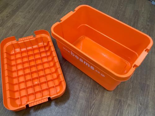 BEAMS (ビームス) 収納BOX オレンジ