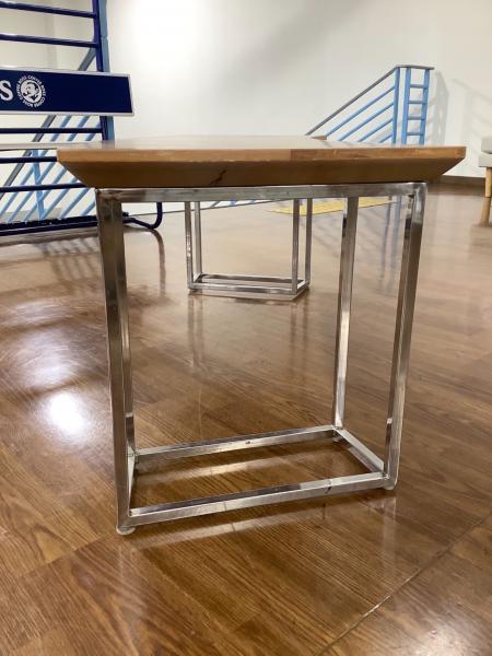 ACTUS (アクタス) ベンチ ブラウン×シルバー｜トレファクONLINE