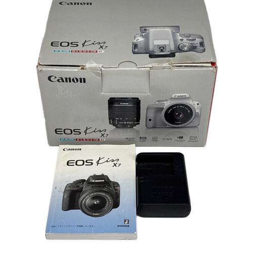 CANON (キヤノン) デジタル一眼レフカメラ EOS Kiss X7 EF-S18-55 IS STM レンズキット