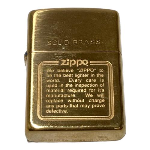 ZIPPO (ジッポ) オイルライター 1995年製 懐中時計 レザーカバー USA製