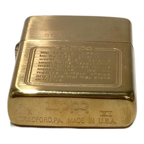ZIPPO (ジッポ) オイルライター 1995年製 懐中時計 レザーカバー USA製