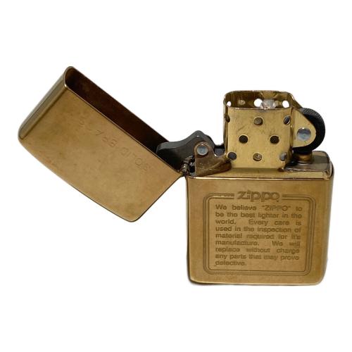 ZIPPO (ジッポ) オイルライター 1995年製 懐中時計 レザーカバー USA製