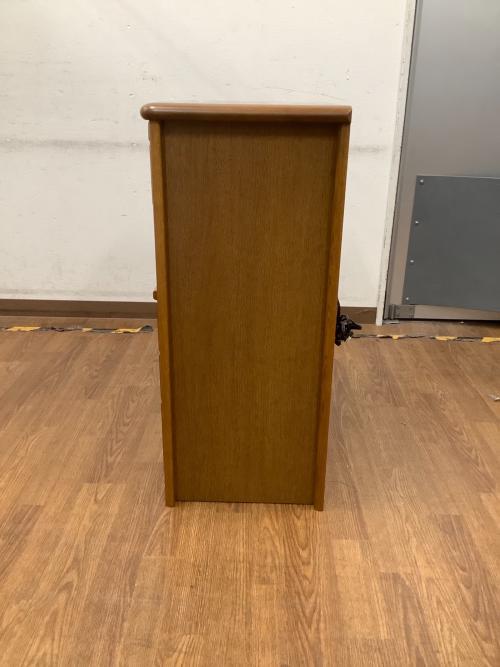 浜本工芸 (ハマモトコウゲイ) ファックス台  ブラウン