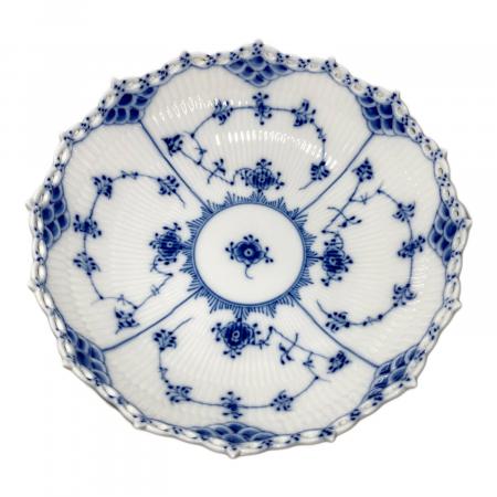 ロイヤルコペンハーゲン　フルレース　約２１センチ　ボール　です。 ROYAL COPENHAGEN (ロイヤル・コペンハーゲン) ボウル 21cm ブルー