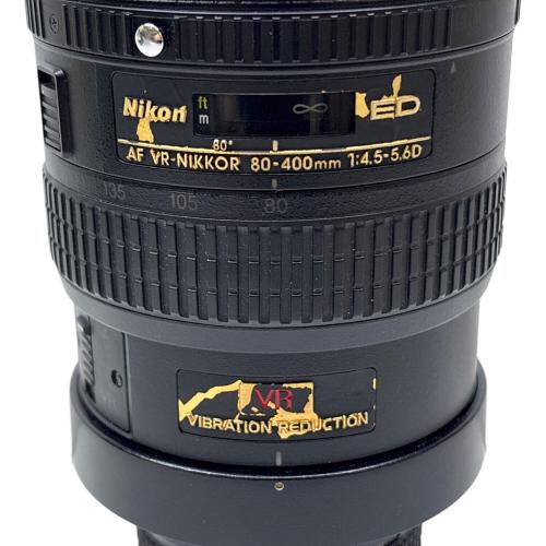 Nikon (ニコン) ズームレンズ AF-S NIKKOR 80-400mm f/4.5-5.6G ED VR