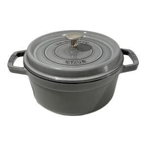 Staub (ストウブ) 両手鍋 グレー