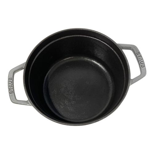 Staub (ストウブ) 両手鍋 グレー