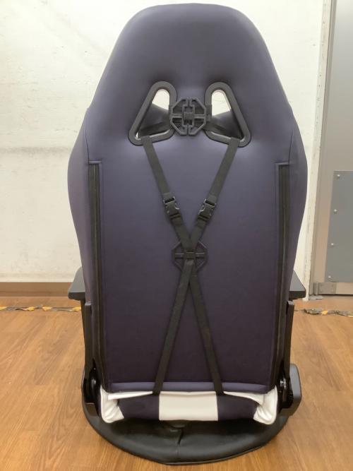 AK Racing (エーケーレーシング) ゲーミング座椅子 ネイビー×ホワイト