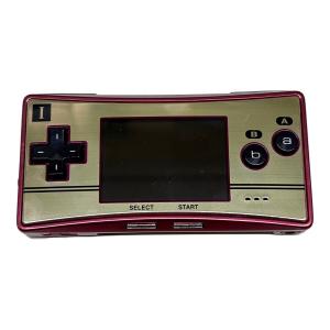 Nintendo (ニンテンドー) GAMEBOY micro OXY-001 画面ヤケ・フロントパネル浮きあり