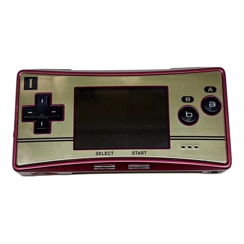 Nintendo (ニンテンドー) GAMEBOY micro OXY-001 画面ヤケ・フロントパネル浮きあり