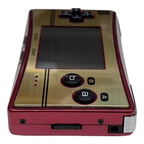 Nintendo (ニンテンドー) GAMEBOY micro OXY-001 画面ヤケ・フロントパネル浮きあり