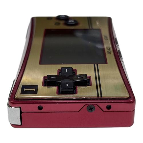 Nintendo (ニンテンドー) GAMEBOY micro OXY-001 画面ヤケ・フロントパネル浮きあり