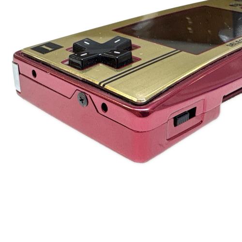 Nintendo (ニンテンドー) GAMEBOY micro OXY-001 画面ヤケ・フロントパネル浮きあり