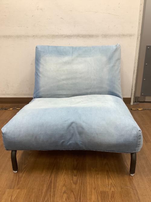 journal standard Furniture (ジャーナルスタンダードファニチャー) 1人掛けソファー ブルー