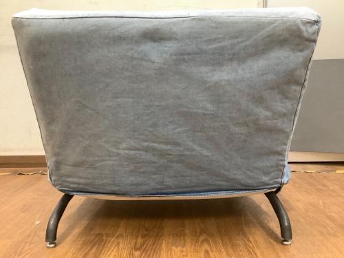 journal standard Furniture (ジャーナルスタンダードファニチャー) 1人掛けソファー ブルー