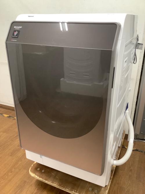 SHARP (シャープ) ドラム式洗濯乾燥機 ES-WS14-TL 2021年製 ヨゴレ有