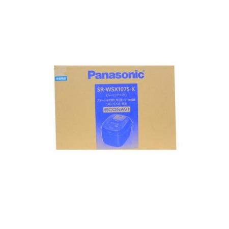 Panasonic スチーム&可変圧力IH炊飯ジャー 未使用品 SR-WSX107S-K 5.5合(1.0L)