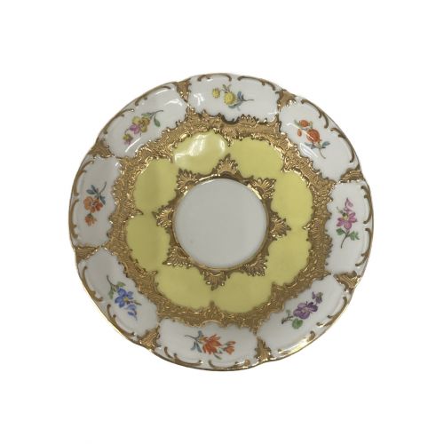 Meissen (マイセン) カップ&ソーサー グランツゴールド Bフォーム 宮廷