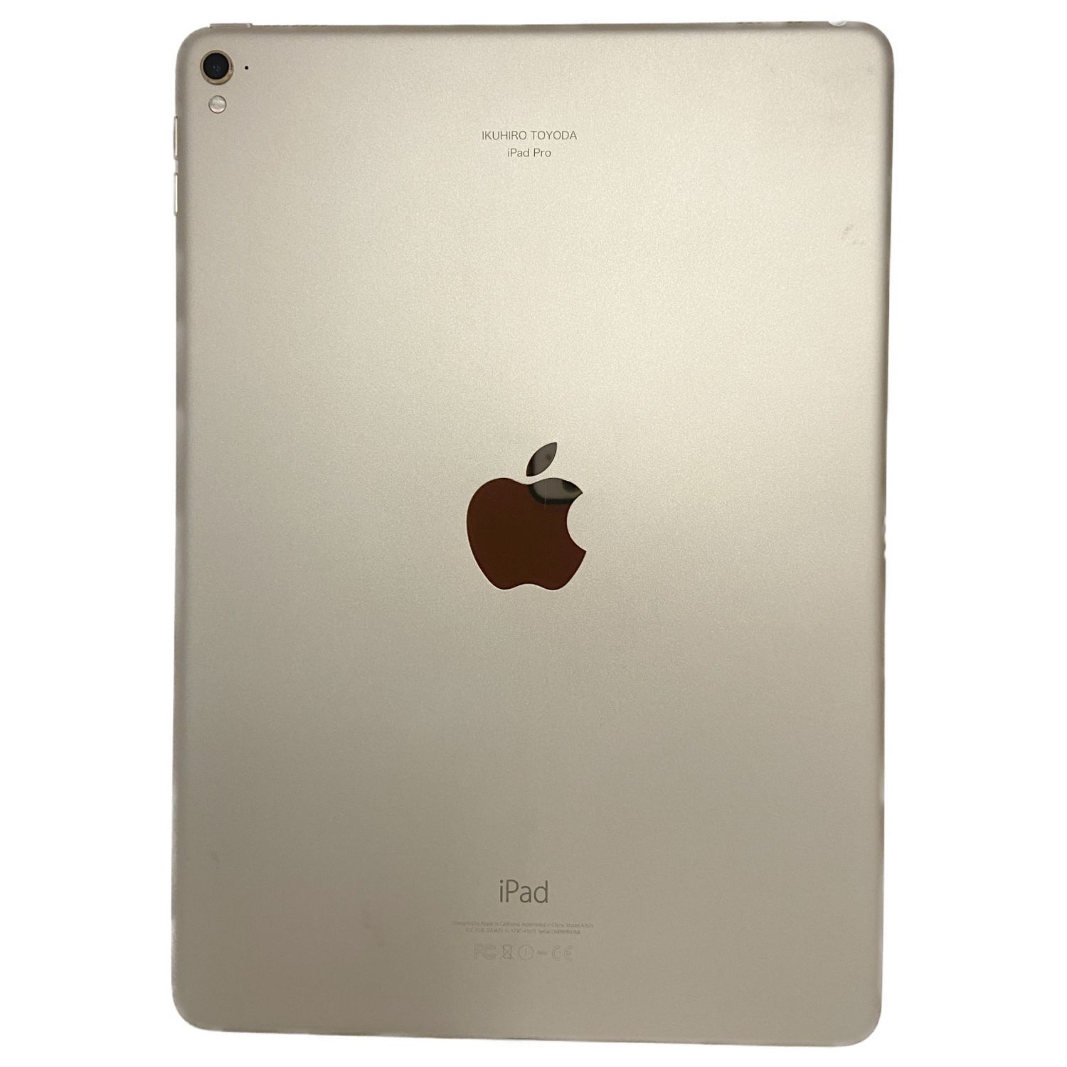 Apple アップル Ipad Pro 第1世代 ネーム入 128gb Ios Mlmx2j A サインアウト確認済 Dmprr1r1h1ml トレファクonline