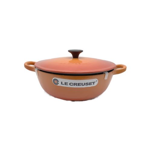 Le Creuset ルクルーゼ マルミット22 オレンジ トレファクonline