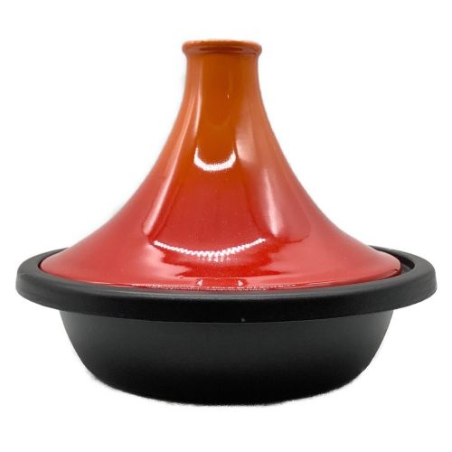 LE CREUSET (ルクルーゼ) タジン鍋 オレンジ 27cm