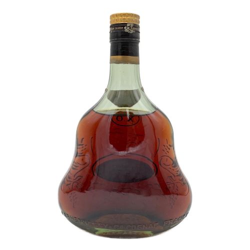 ヘネシー (Hennessy) コニャック 液面低下 700ml 箱付 XO 金キャップ XO グリーンボトル 未開封