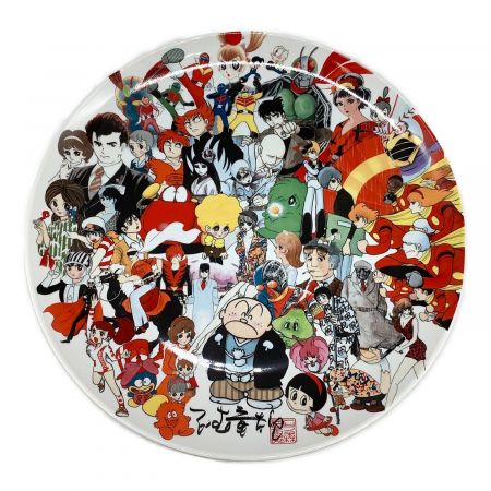 石ノ森章太郎「七回忌記念製作飾皿」大作 陶器 直径41cm