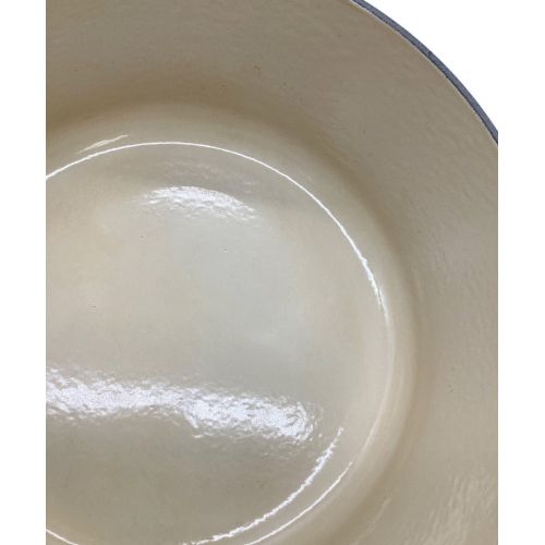 LE CREUSET (ルクルーゼ) ラウンドキャセロール オレンジ 26cm キズ有