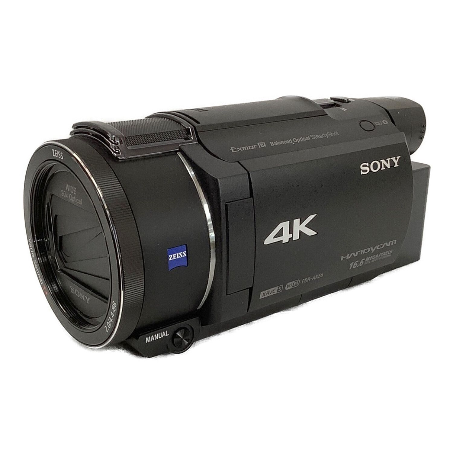 SONY (ソニー) デジタル4Kビデオカメラ 撮影時間150 分 829万画素 SD ...