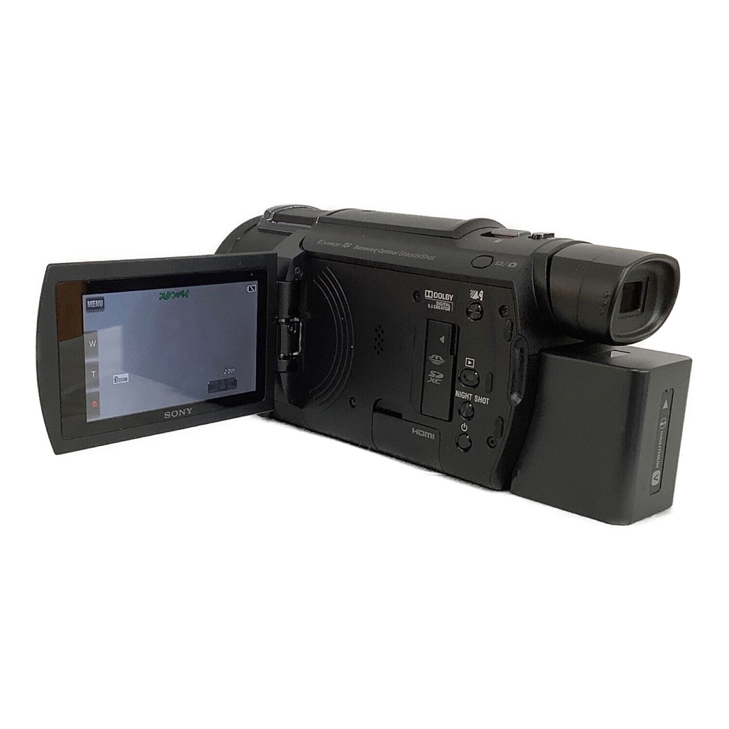 SONY (ソニー) デジタル4Kビデオカメラ 撮影時間150 分 829万画素 SD ...