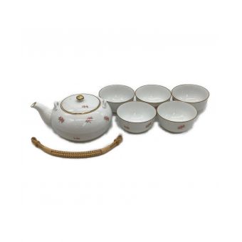大倉陶園 (オオクラトウエン) 薔薇金彩煎茶セット