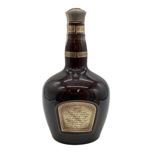 ロイヤルサルート (ROYAL SALUTE) スコッチ 茶陶器 750ml 21年 未開封