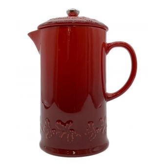 LE CREUSET (ルクルーゼ) コーヒープレス レッド