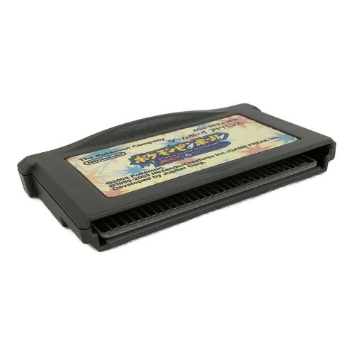 ポケモンピンボール ルビー＆サファイア ゲームボーイアドバンス GBA