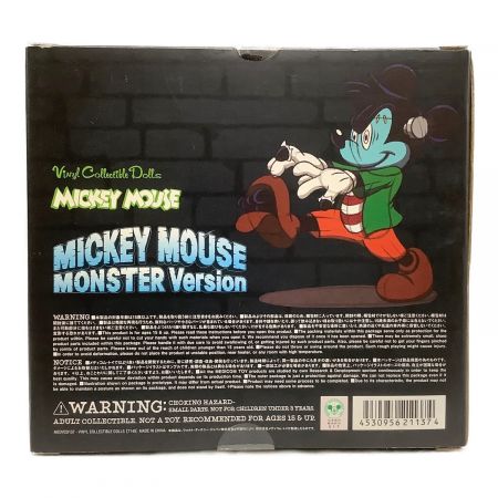 Disney×MEDICOMTOY フィギュア ヴァイナルコレクティブルドールズ No.137 VCD MICKEY MOUSE（MONSTER version） ミッキーマウスモンスターバージョン