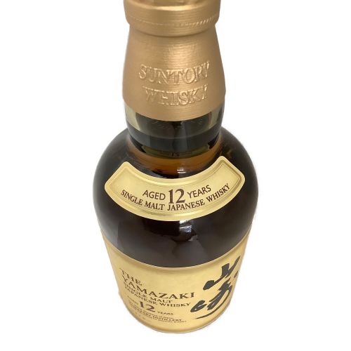 山崎 (ヤマザキ) ジャパニーズ 700ml 12年 シングルモルト 未開封 日本