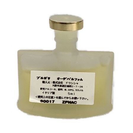 BVLGARI (ブルガリ) 香水 オーデパルファム 5ml 残量80%-99%