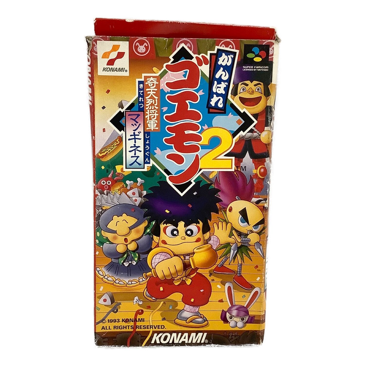 がんばれゴエモン2 KONAMI - 家庭用ゲームソフト