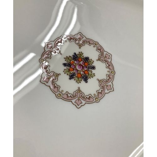 Wedgwood (ウェッジウッド) スクエアプレート フロレンティーン・ピンク