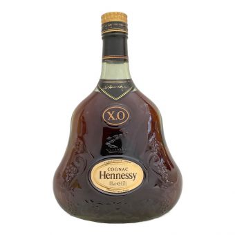 ヘネシー (Hennessy) コニャック ※目減り有  700ml XO 金キャップ XO グリーンボトル 未開封