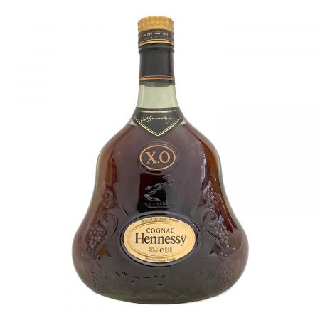 ヘネシー (Hennessy) コニャック ※目減り有  700ml XO 金キャップ XO グリーンボトル 未開封