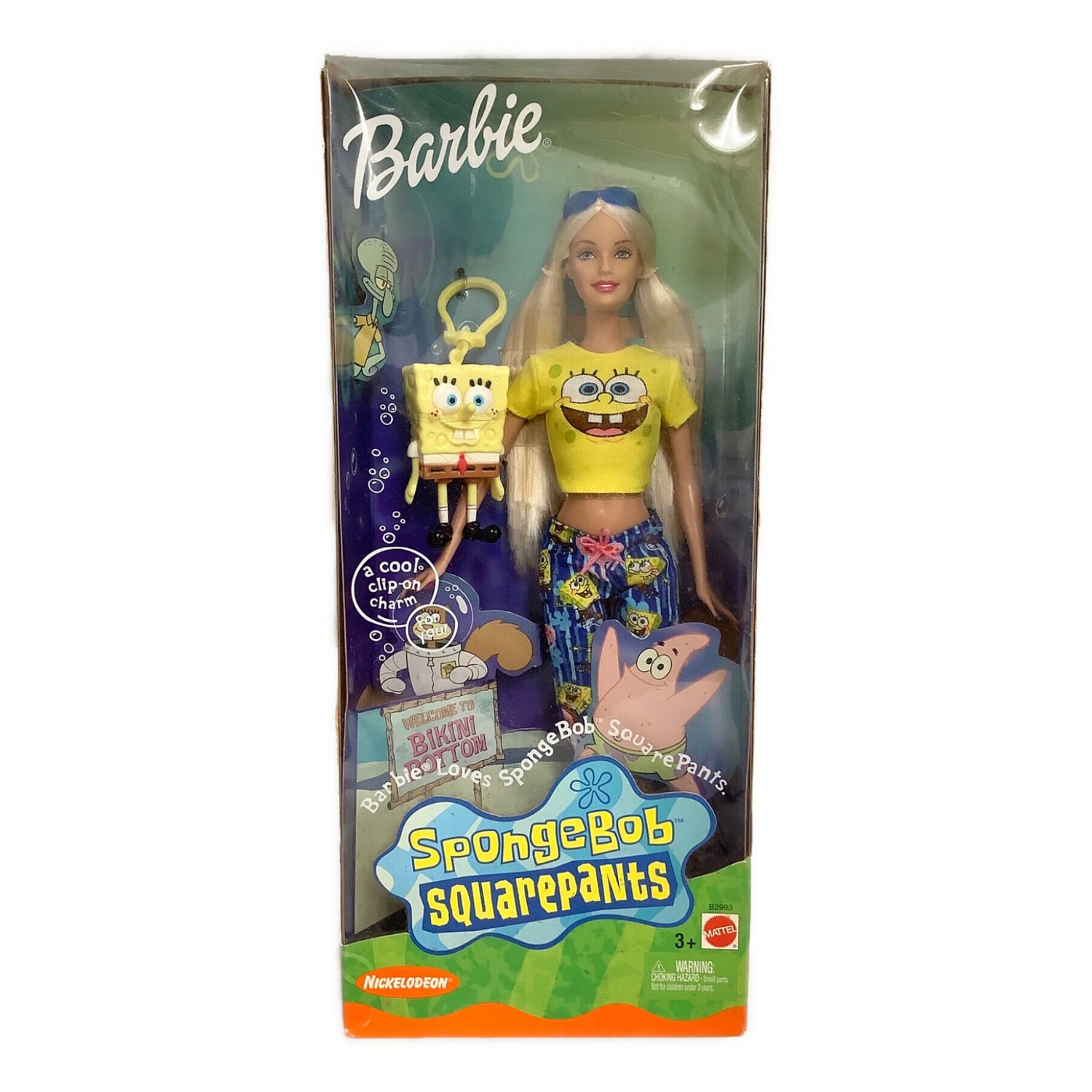 バービー人形 Barbie -バービー-/スポンジ・ボブ バービー＆スポンジ