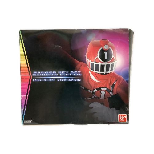 BANDAI (バンダイ) トッキュウジャー レンジャーキーセット RAINBOW EDITION