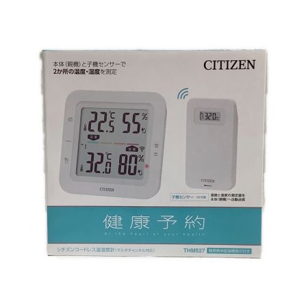 CITIZEN (シチズン) 温湿度計 THM527