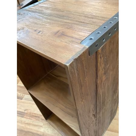 ACME Furniture (アクメファニチャー) オープンシェルフ ブラウン 2段 トロイ 幅35×高さ69cm