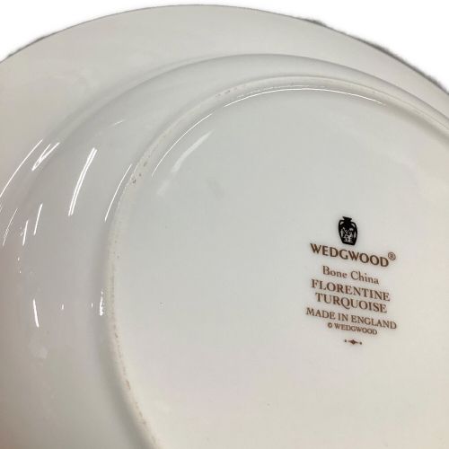 Wedgwood (ウェッジウッド) 20cmプレート フロレンティーン・ターコイズ