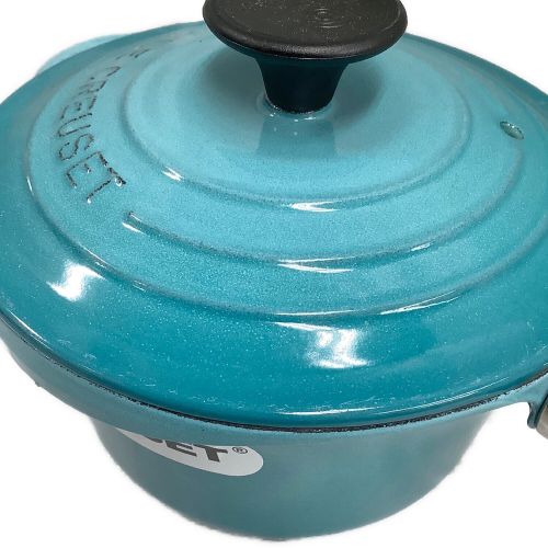 LE CREUSET (ルクルーゼ) 片手鍋 ブルー 16cm｜トレファクONLINE